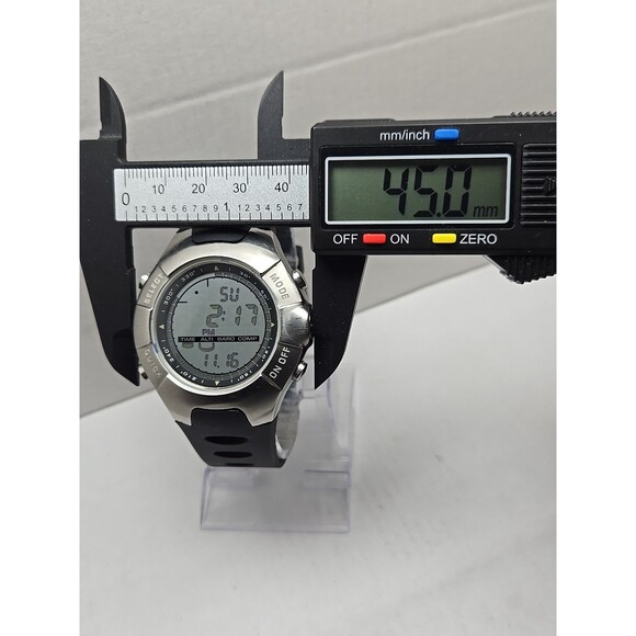 Suunto Observer ABC Altimeter Barometer Compass 100M Watch 45mm New Battery - Picture 5 of 10